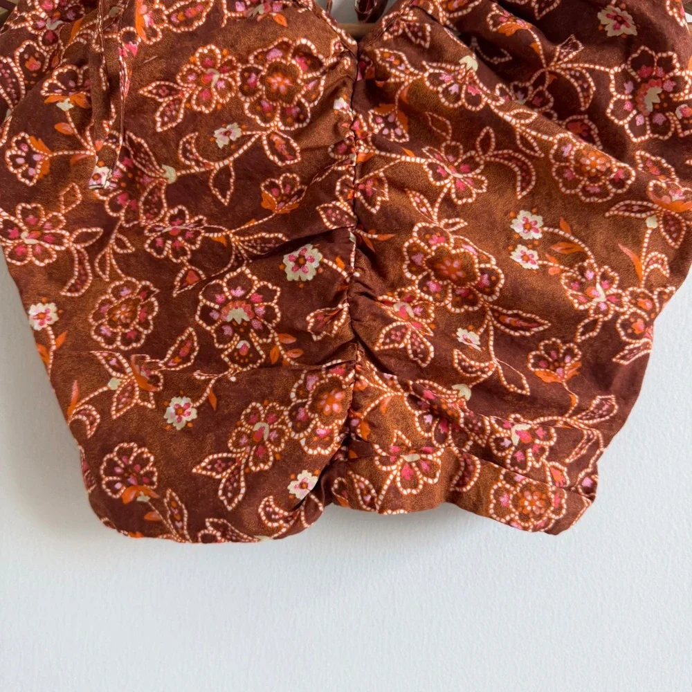J. Crew V-Neck Top in Vintage‎ Vines